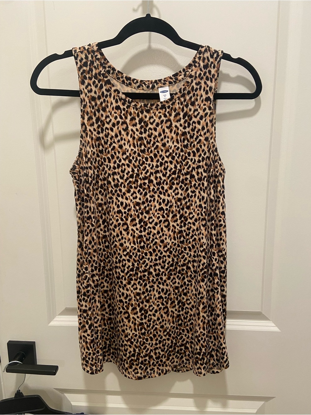 Old Navy Leopard Print Tank Top - Brown & Black
